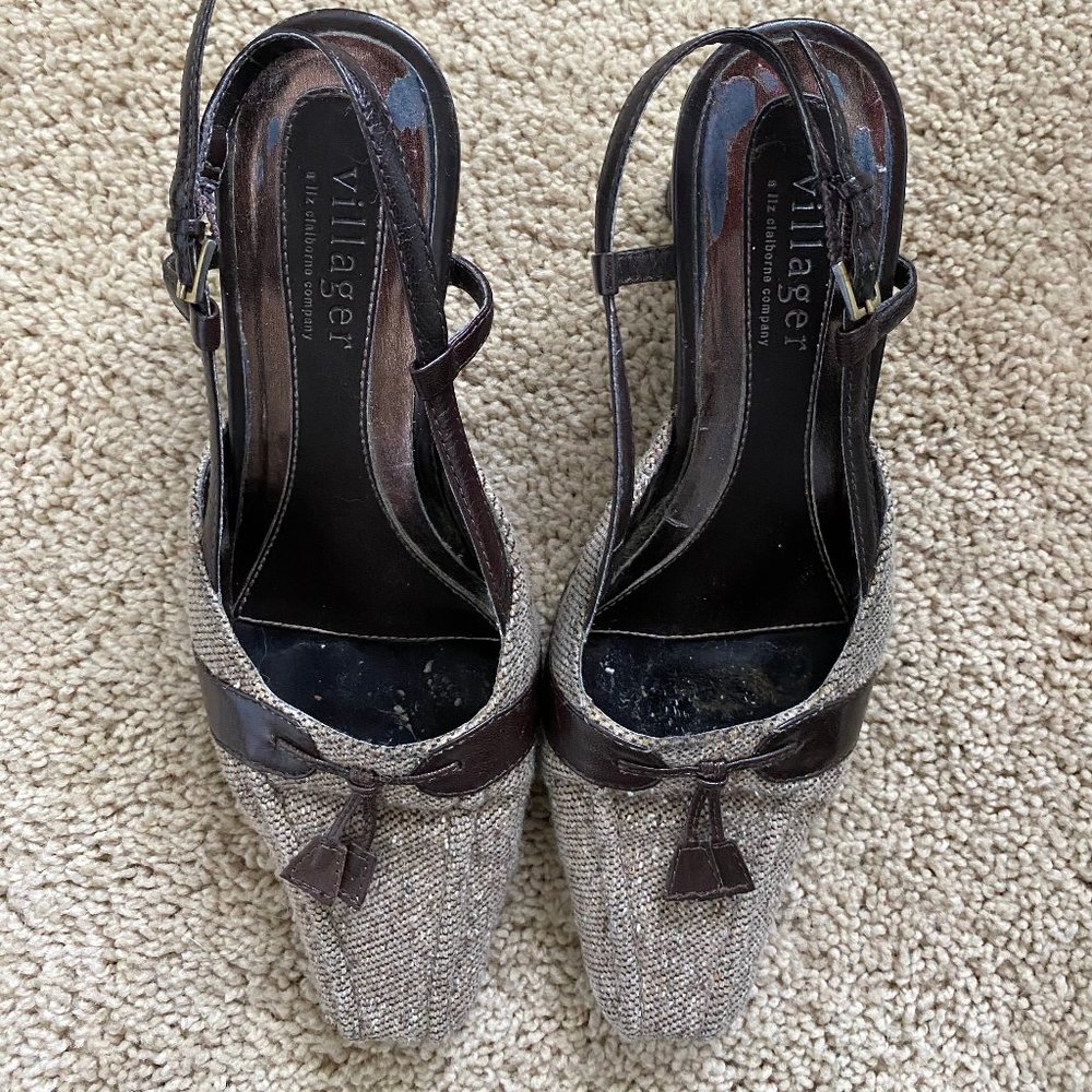 Villager Knit Business Heels